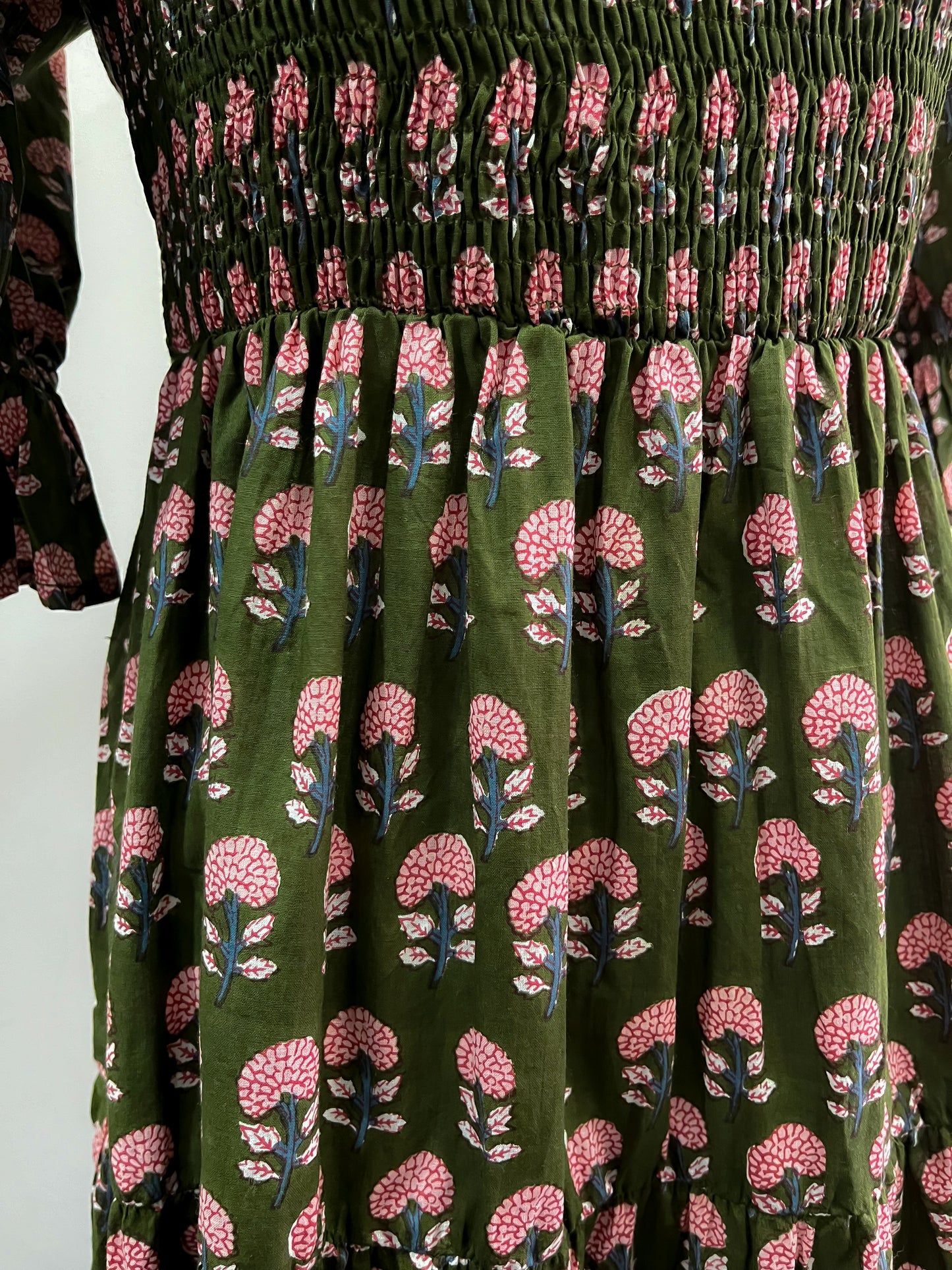 Fall Green Dress