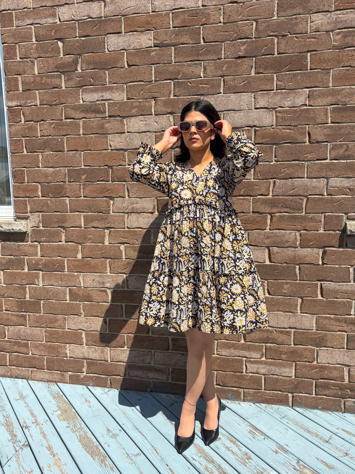 Sun & Flower Dress