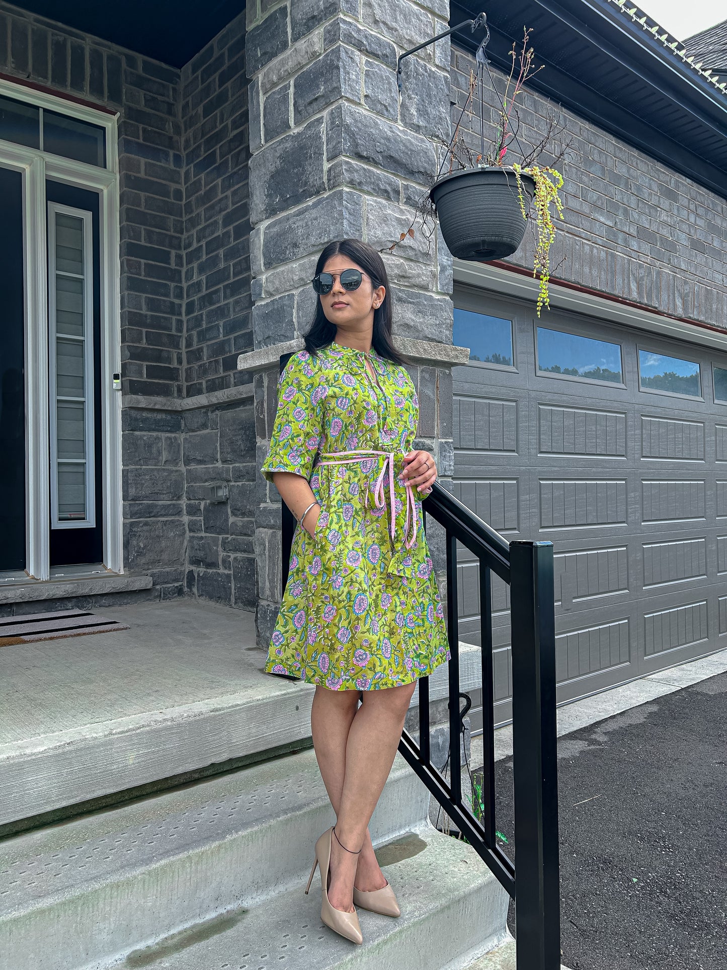 Floral Fall Dress