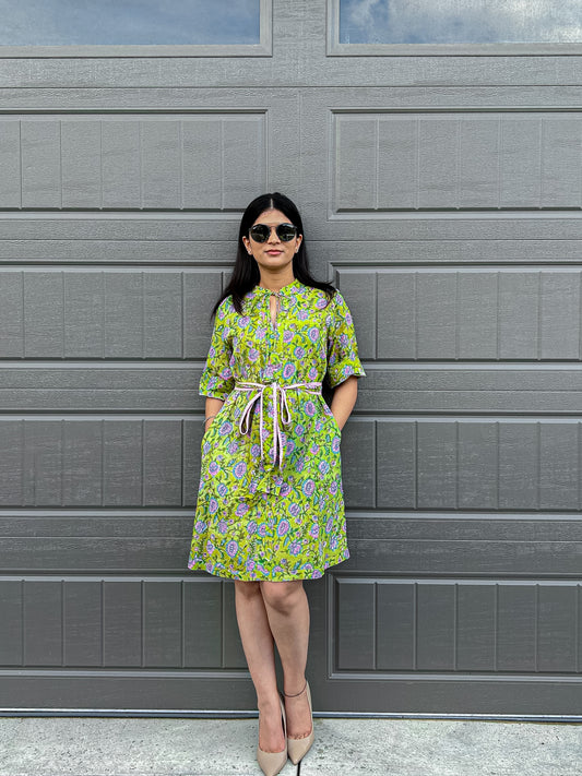 Floral Fall Dress